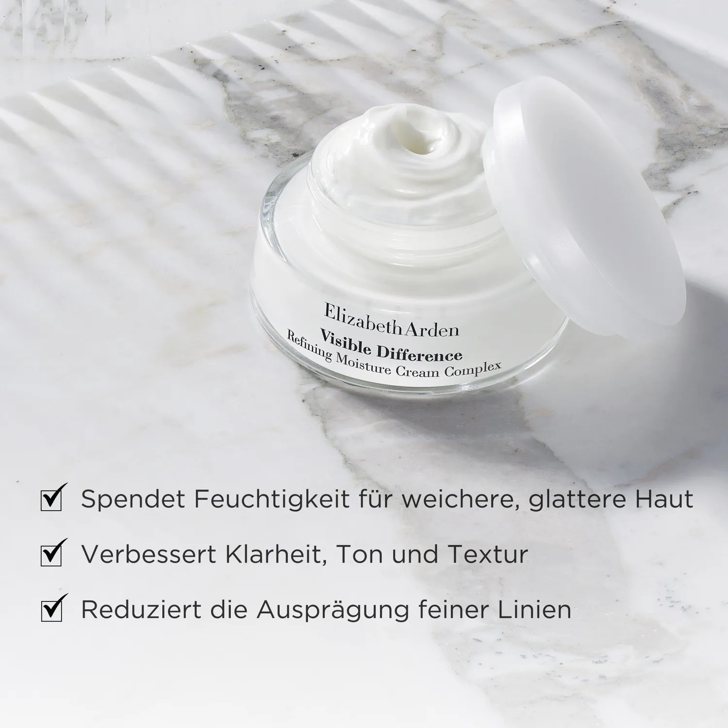 Elizabeth Arden Visible Difference Moisture Cream 75ml glättend