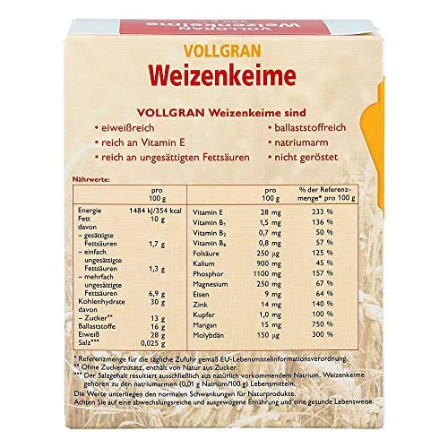 Dr. Grandel Vollgran Weizenkeime Premium 250 g fermentiert
