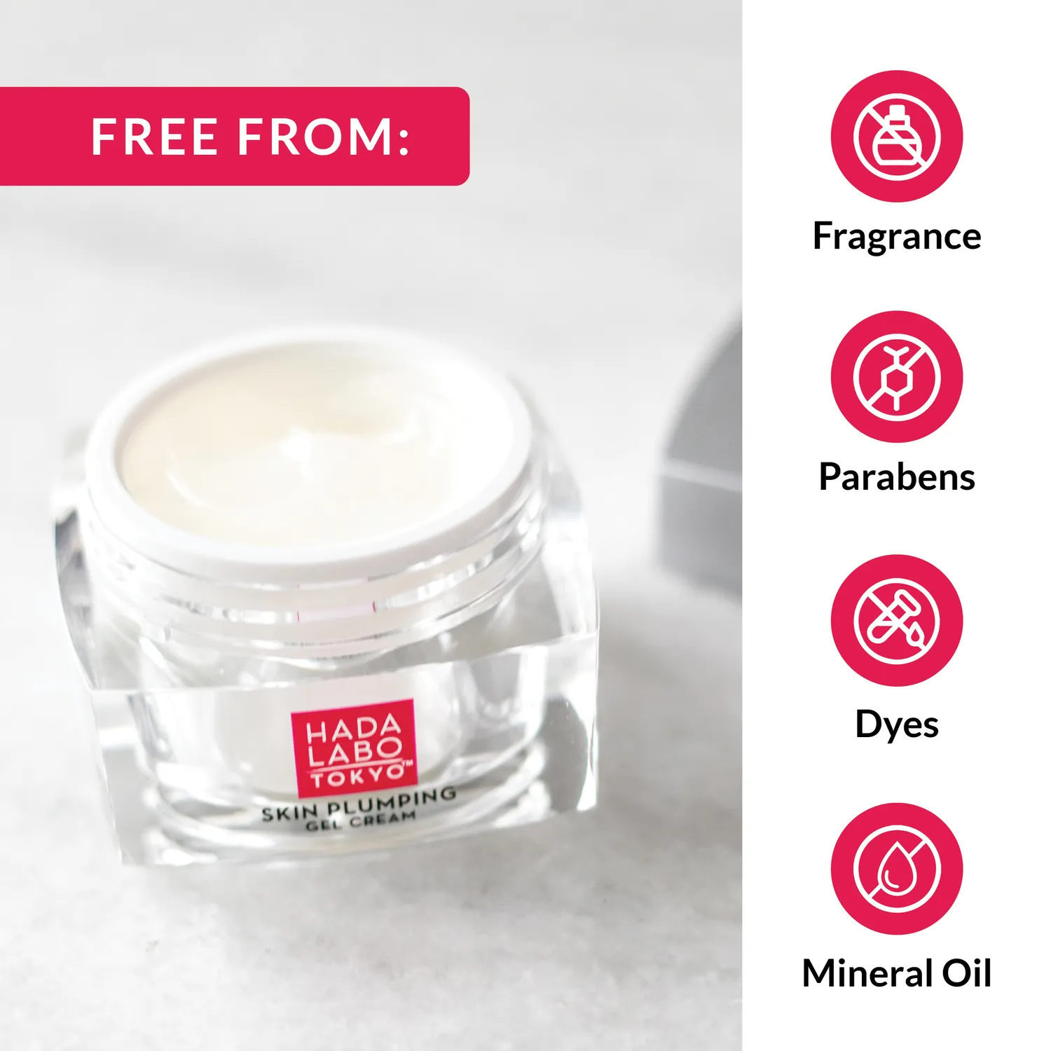 Hada Labo Tokyo Skin Plumping Gel Cream Gesichtscreme Hyaluron
