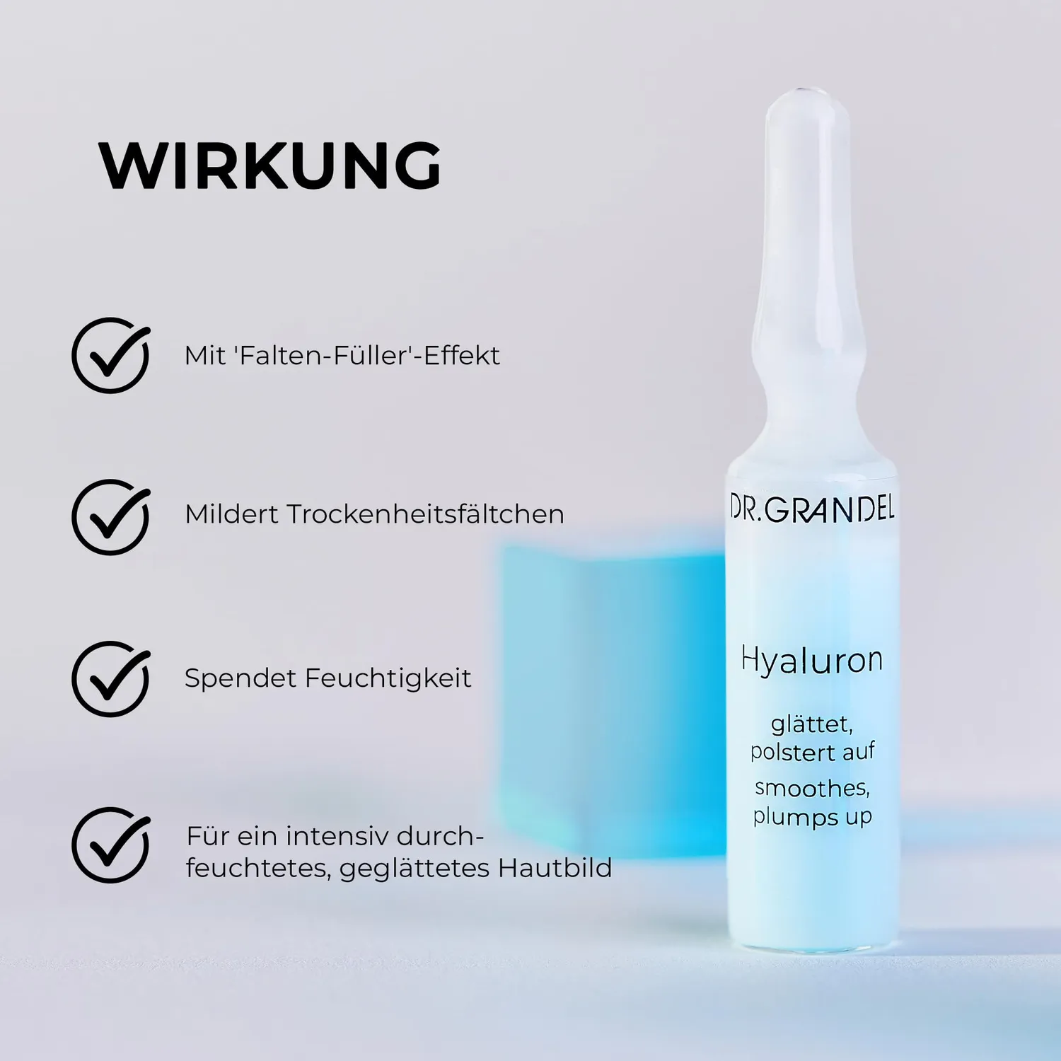 DR. GRANDEL Hyaluron Ampullen Wirkstoffkonzentrat 3x3 ml Kur