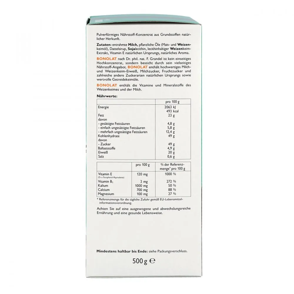 DR. GRANDEL Bonolat Nährstoff-Pulver 500 g mit Vitamin E