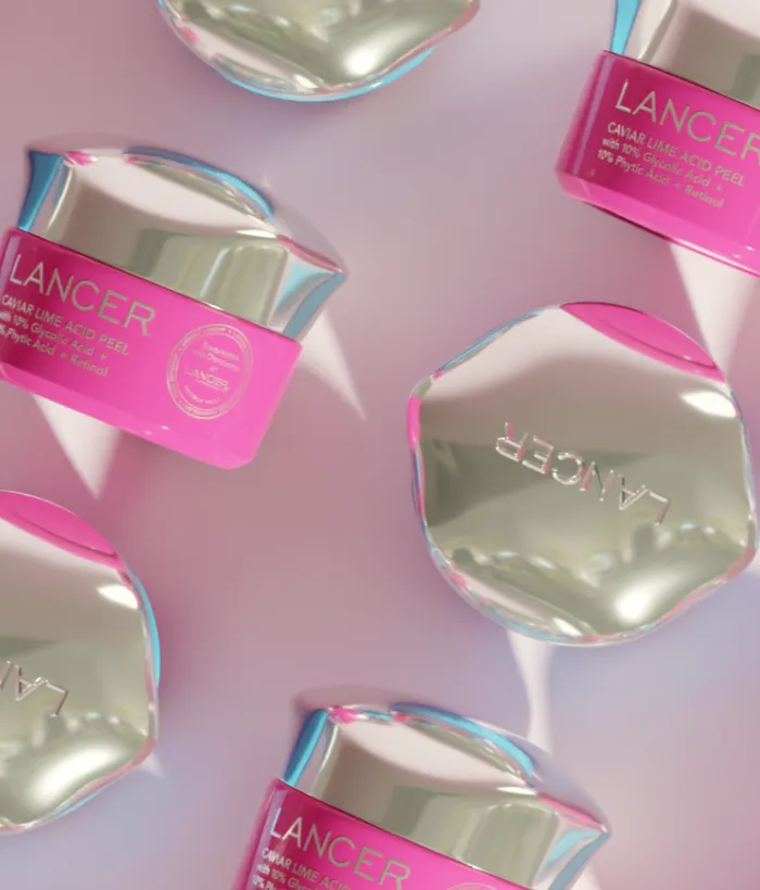Lancer Caviar Lime Acid Peel Gesichtsmaske 10% AHA