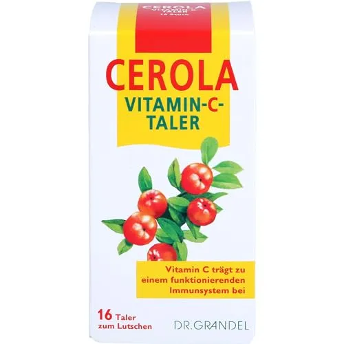 Dr. Grandel Cerola Vitamin C Taler 16 St Lutschtabletten