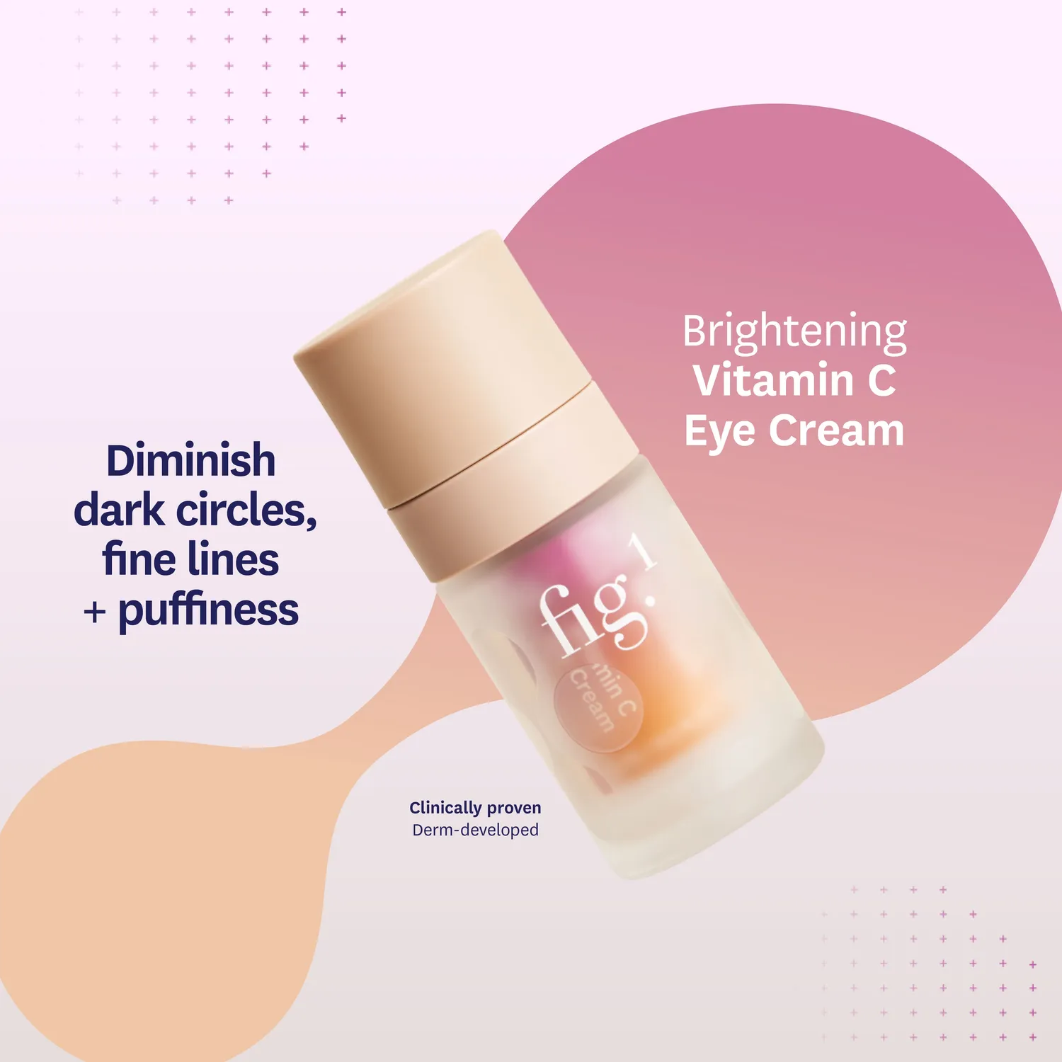 Fig.1 Beauty Vitamin C Augencreme Starter Kit aufhellend