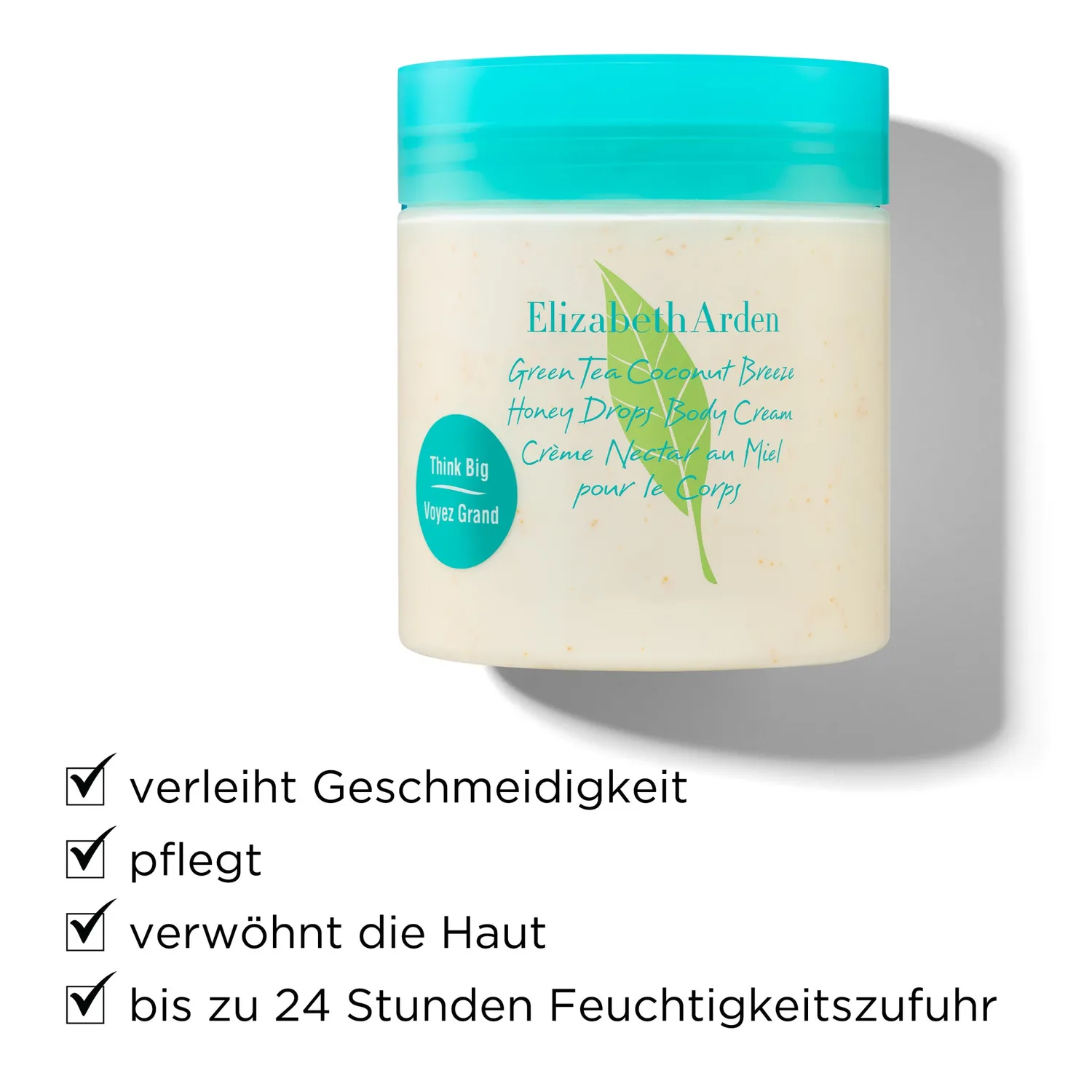 Elizabeth Arden Green Tea Coconut Körpercreme 500ml Honig