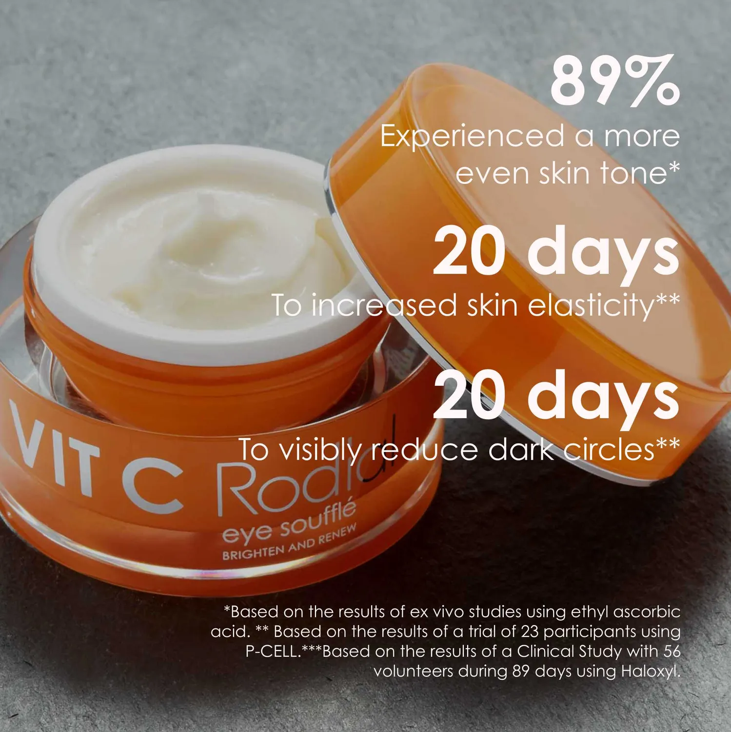 Rodial Vit C Eye Soufflé Augencreme feuchtigkeitsspendend