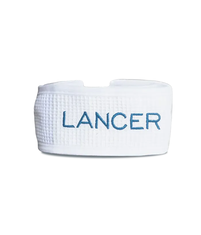 Lancer Spa Headband Stirnband Waffel-Baumwolle