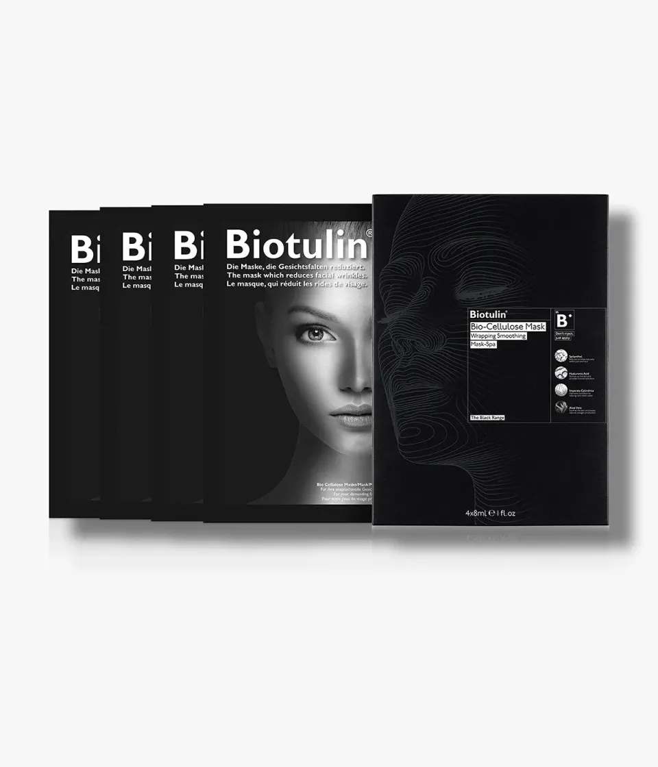 Biotulin Bio Cellulose Mask Tuchmaske 4er glättend