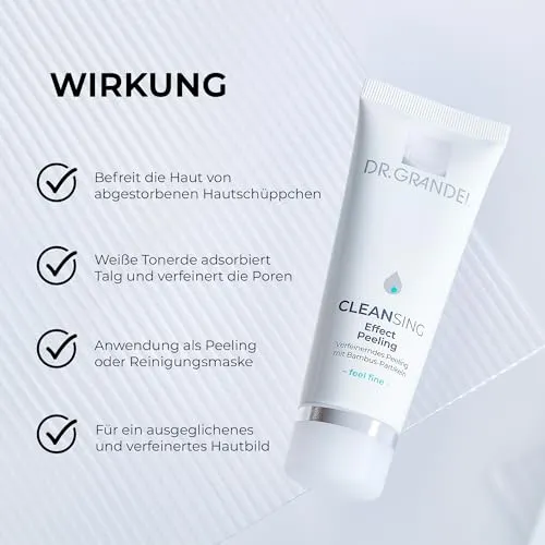 Dr. Grandel Cleansing Effect Peeling Maske Bambus grün