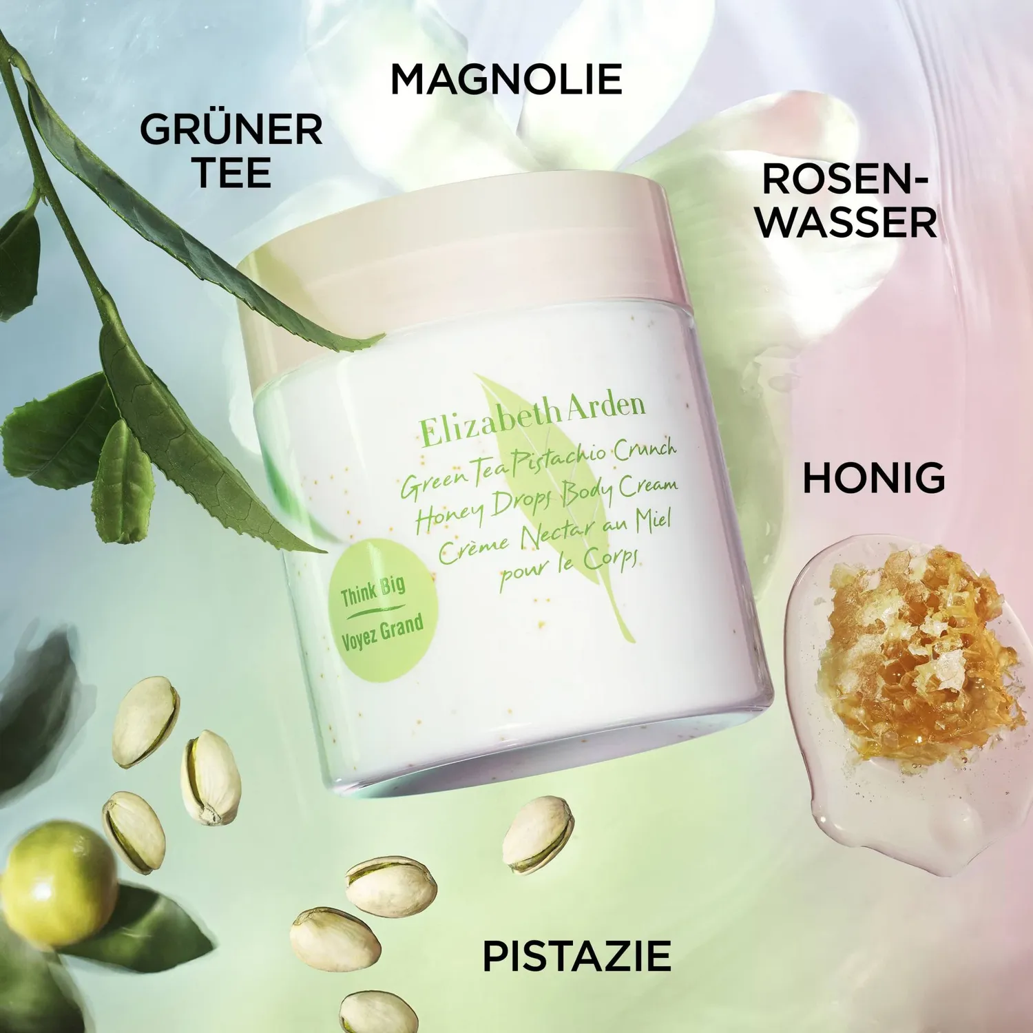 Elizabeth Arden Green Tea Pistachio Crunch Honey Drops Körpercreme 500ml