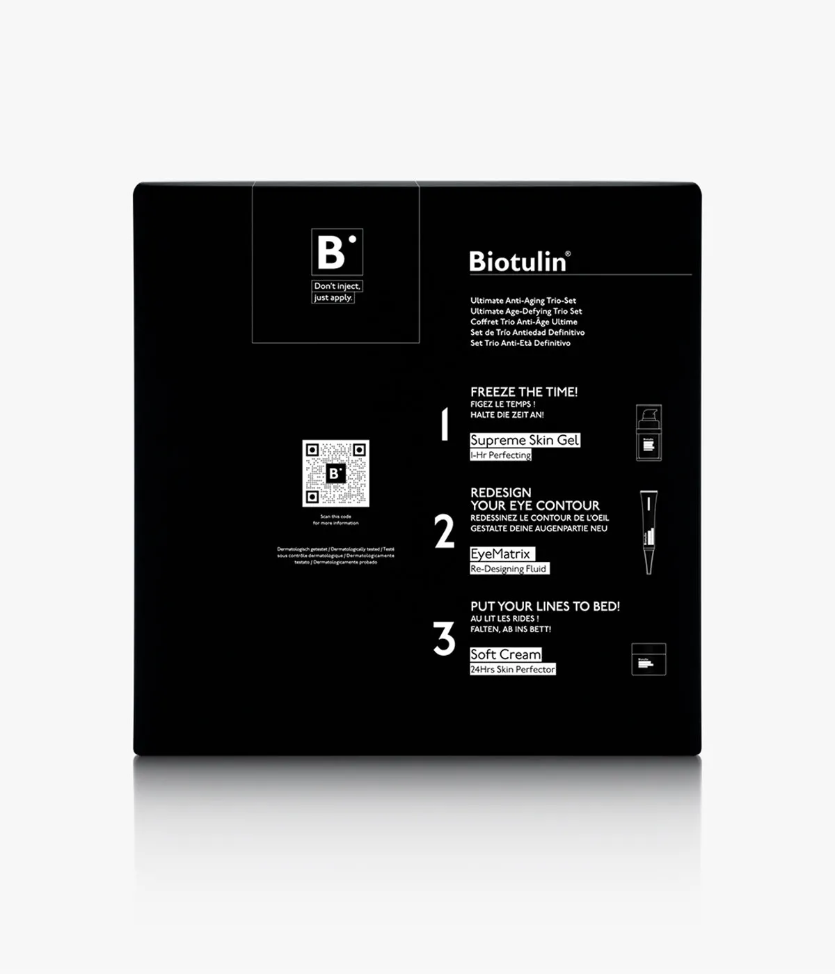 Biotulin Ultimate Trio Gesichts-Set 3-teilig glättend