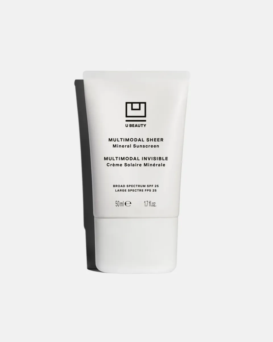 U Beauty Multimodal Sheer Mineral Sunscreen SPF 25 Creme 50ml