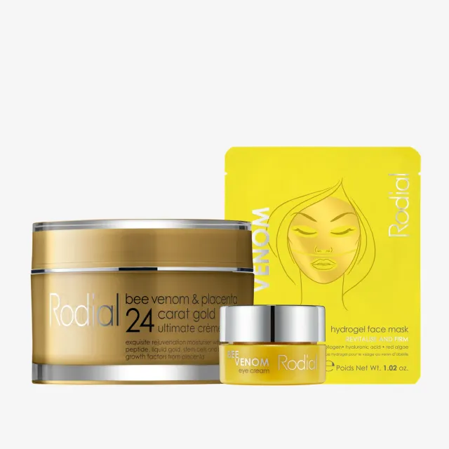 Rodial Bee Venom 24 Carat Kit Gesichts-Set Creme straffend