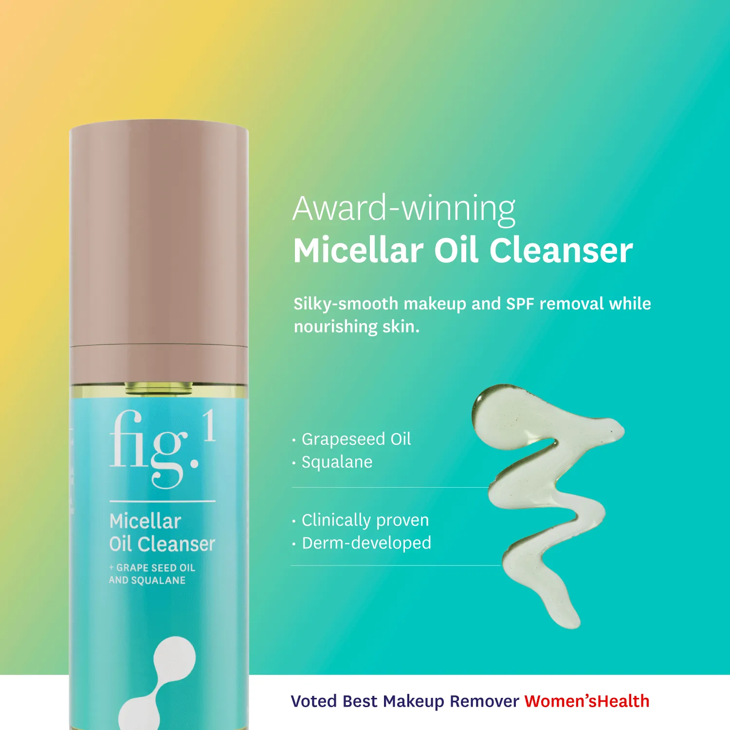 Fig.1 Beauty Micellar Oil Cleanser Deluxe Mini Reinigungsöl