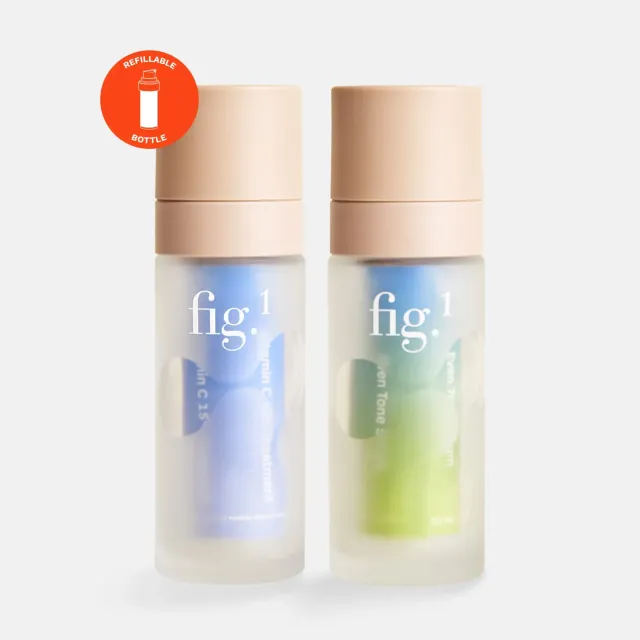 Fig.1 Beauty Brightening Pflegeset Vitamin C Even Tone