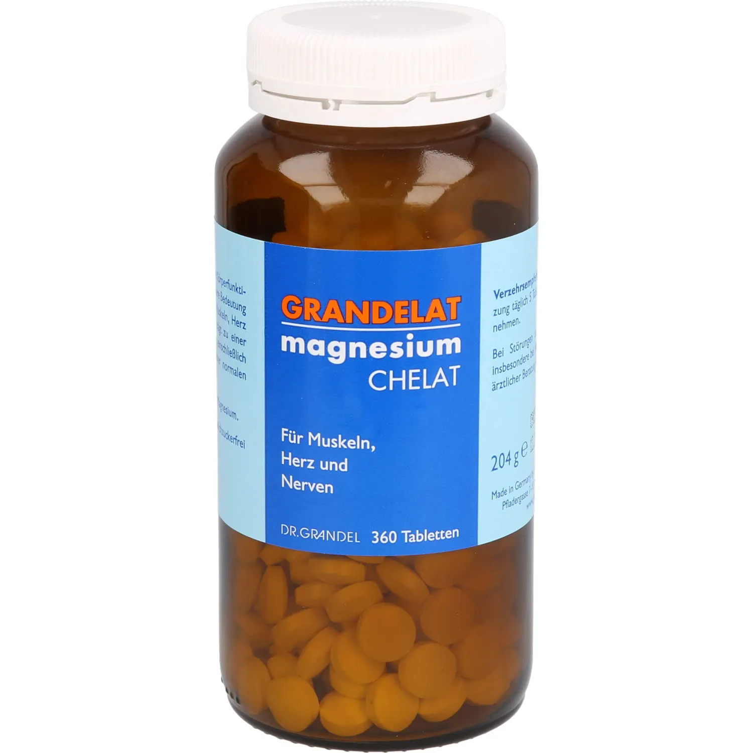DR. GRANDEL Grandelat Mag 60 Magnesium Tabletten 360 St Muskeln