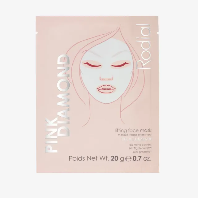 Rodial Pink Diamond Lifting Mask Single straffend
