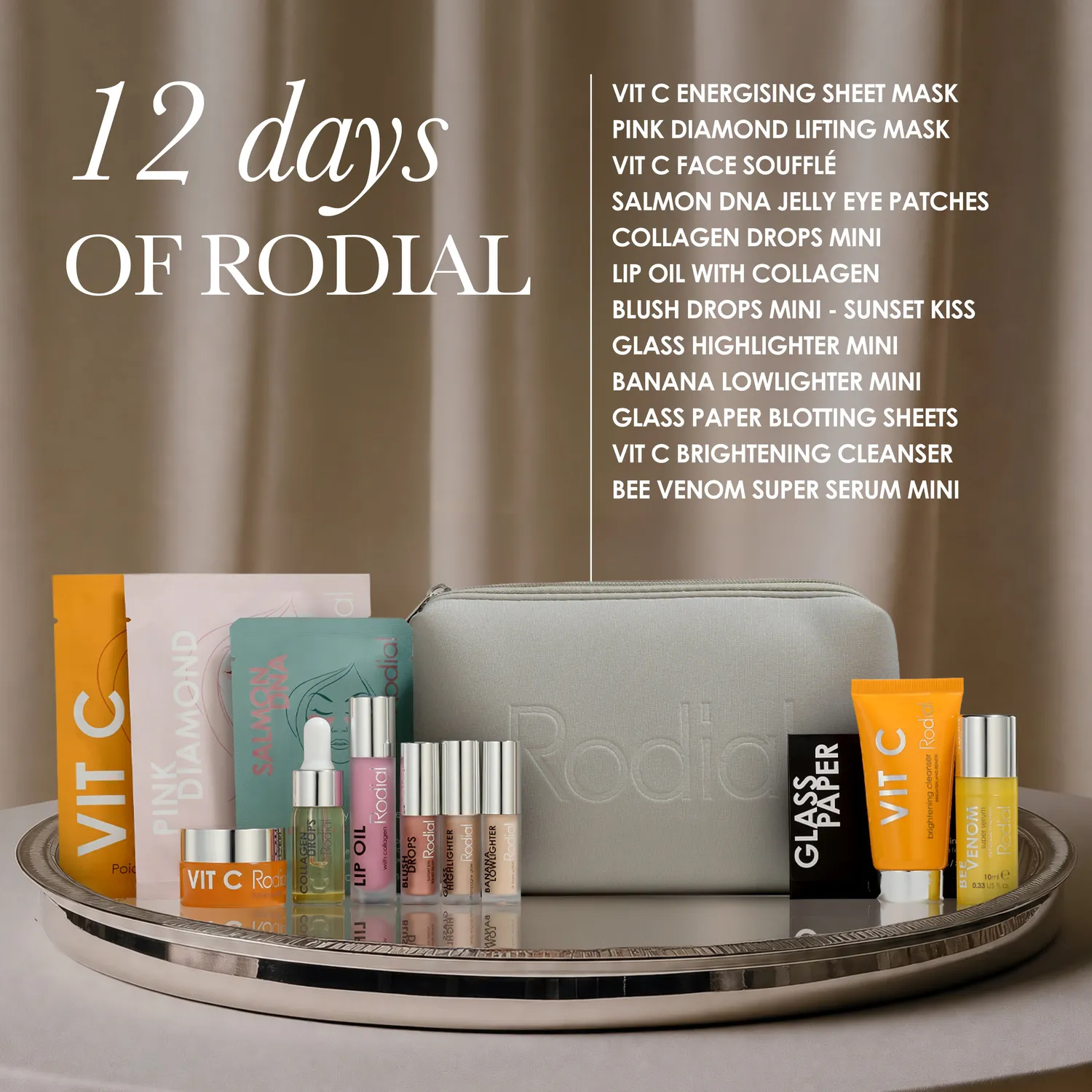 Rodial 12 Days Of Glow Adventskalender 12-teilig limitiert