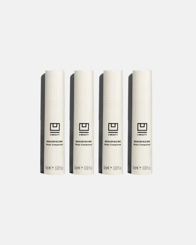 U Beauty Resurfacing Body Compound Peeling 4x10ml