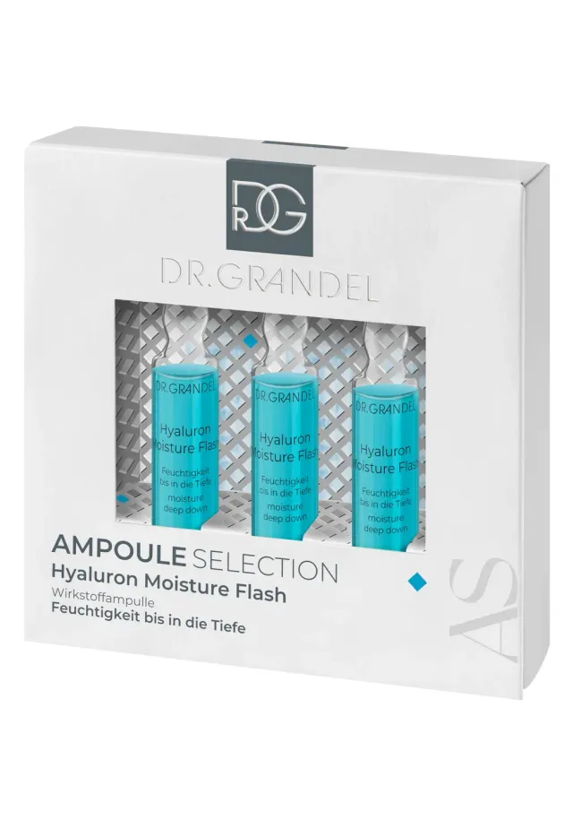 DR. GRANDEL Moisture Flash Hyaluron Ampullen 3x3 ml Feuchtigkeit