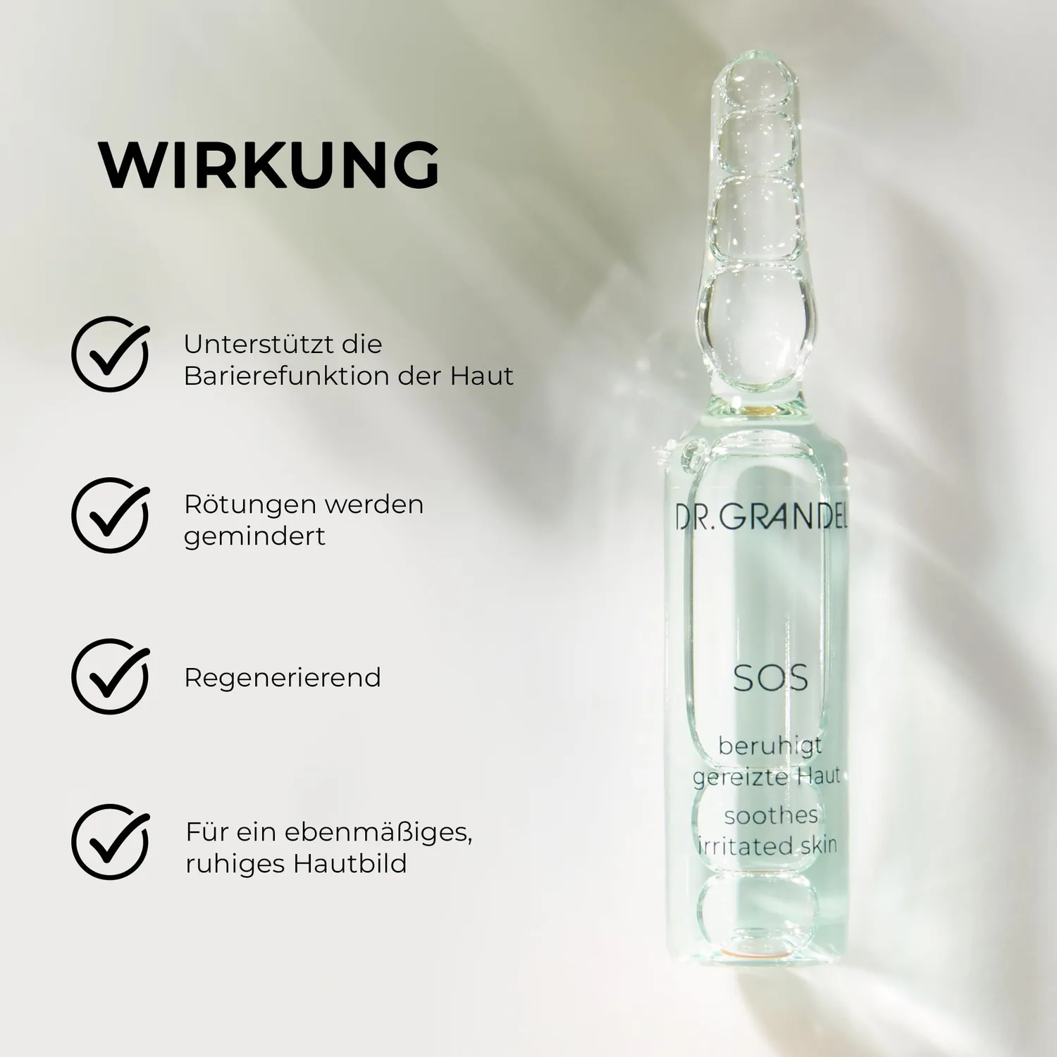 Dr. Grandel SOS Ampullen Beruhigendes Konzentrat 3x3 ml