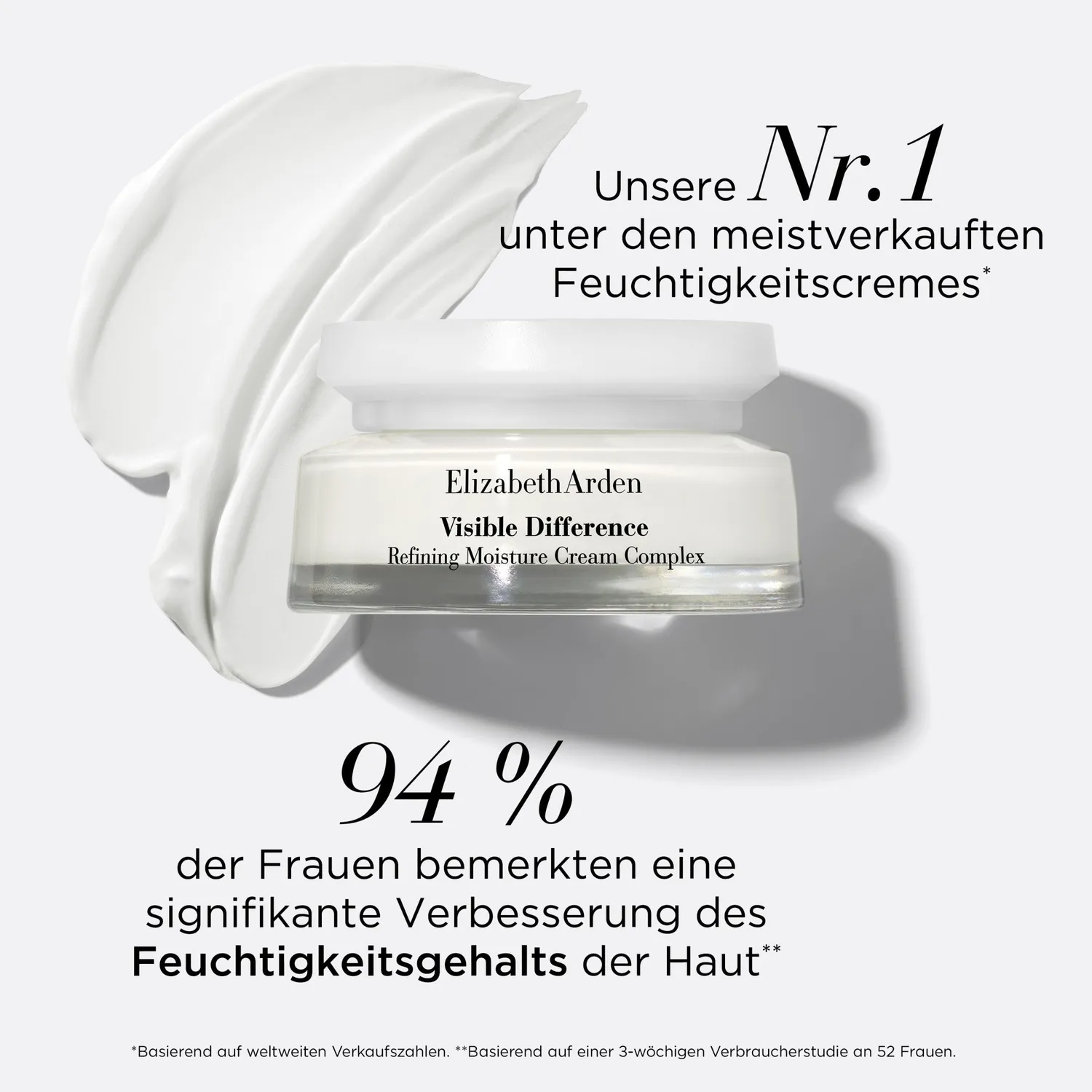 Elizabeth Arden Visible Difference Moisture Cream 75ml glättend