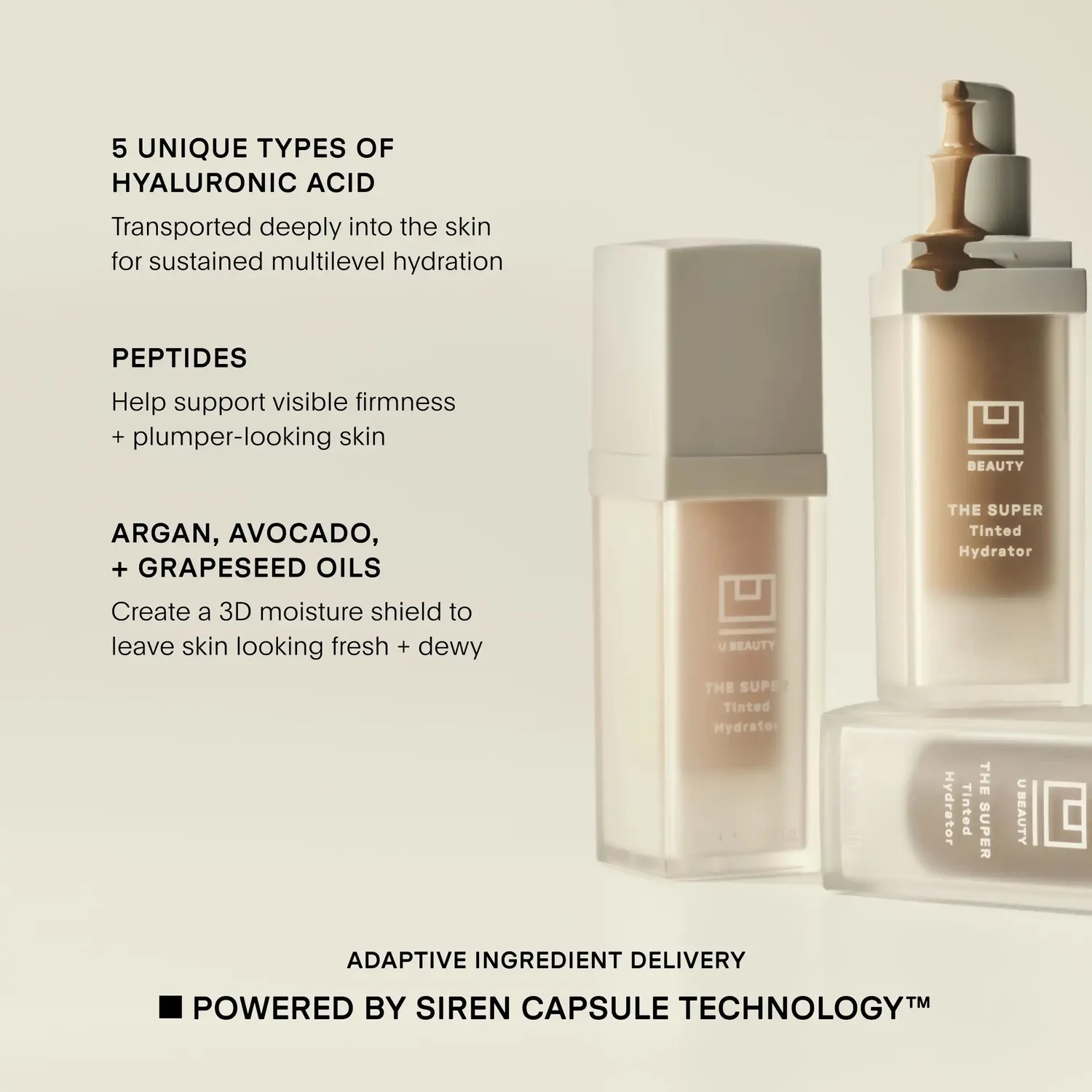 U Beauty The Super Tinted Hydrator Creme 30ml Feuchtigkeit