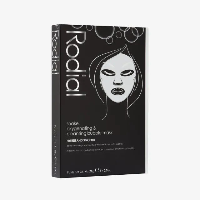 Rodial Snake Bubble Sheet Mask Tuchmasken 4 Stück klärend