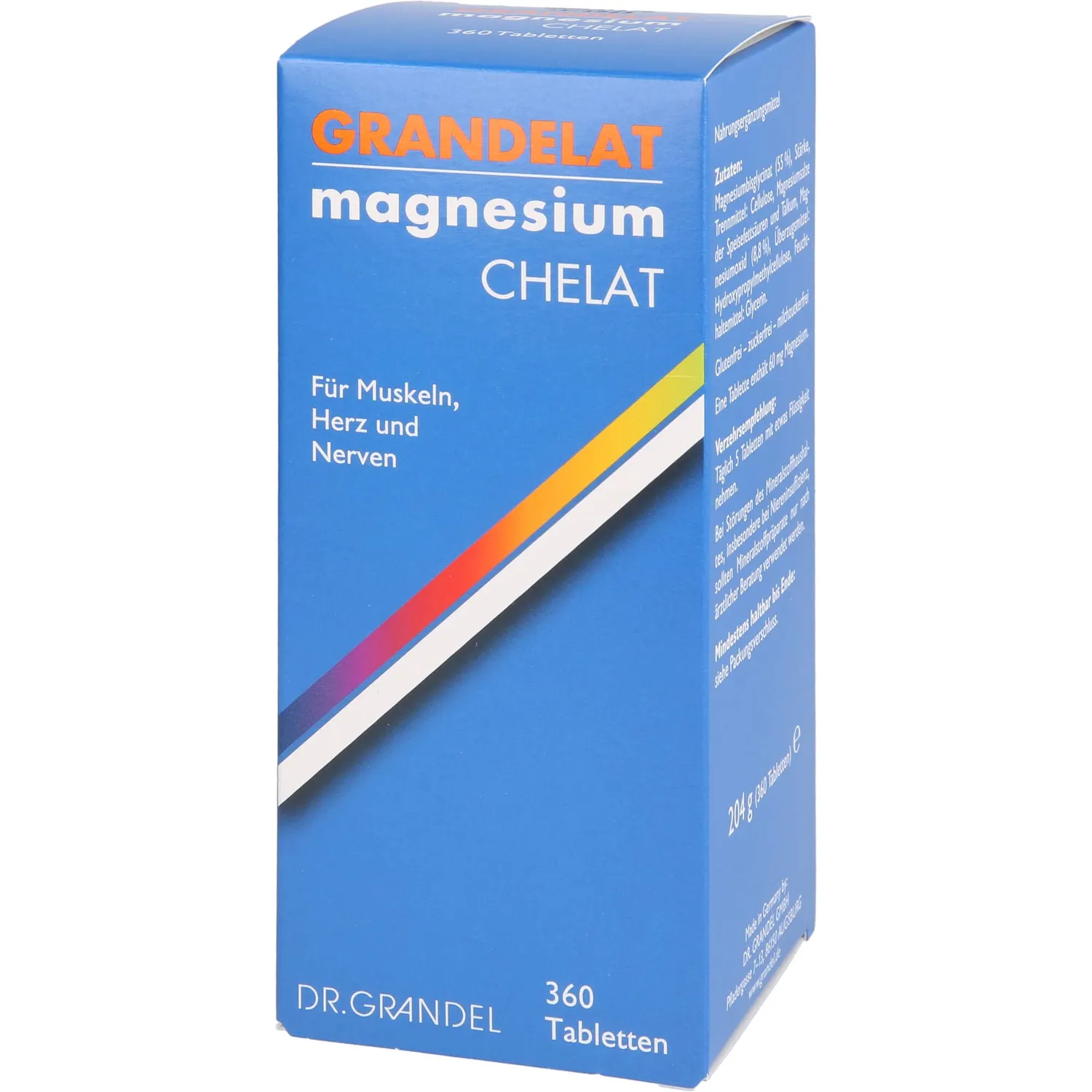 DR. GRANDEL Grandelat Mag 60 Magnesium Tabletten 360 St Muskeln