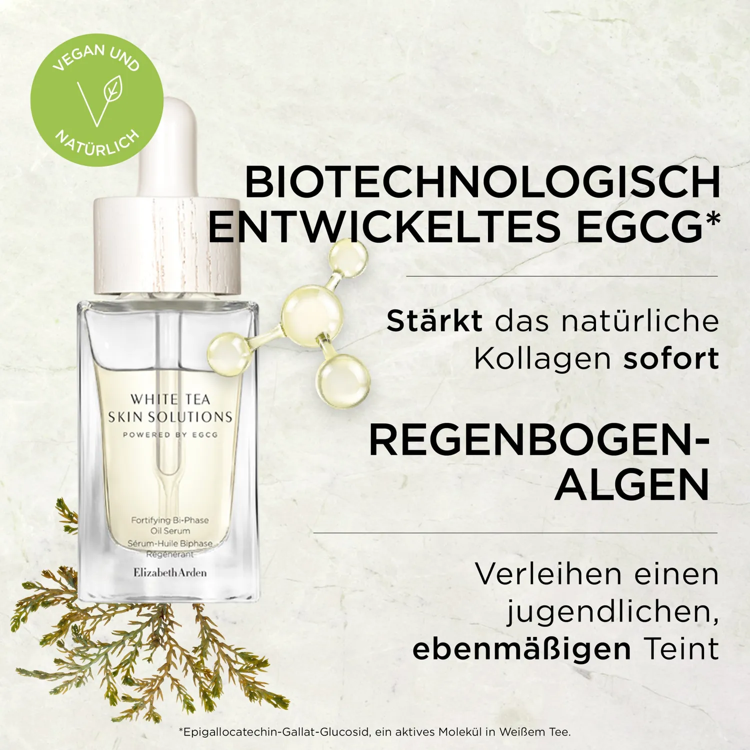 Elizabeth Arden White Tea Bi-Phase Oil Serum 30ml
