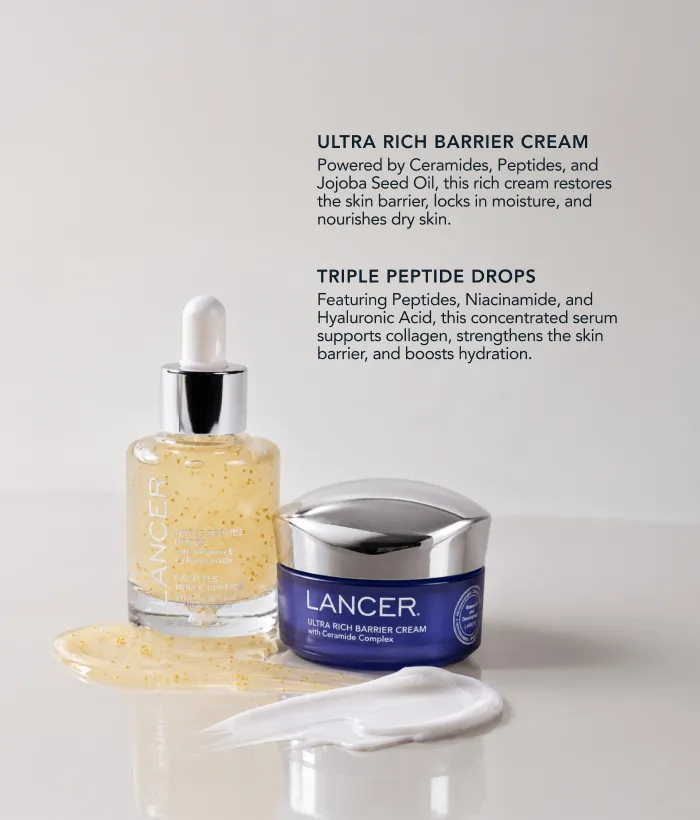 Lancer Peptide Barrier Duo Pflegeset 2tlg festigend
