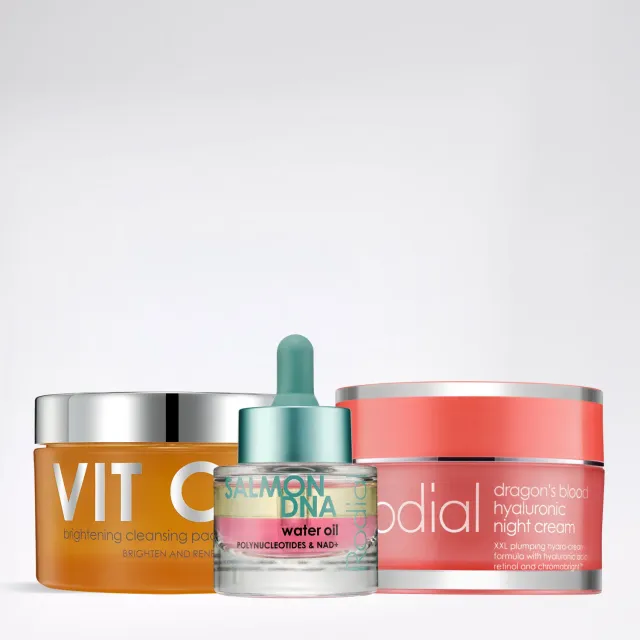 Rodial Renew Routine Kit Gesichts-Set Trio aufhellend