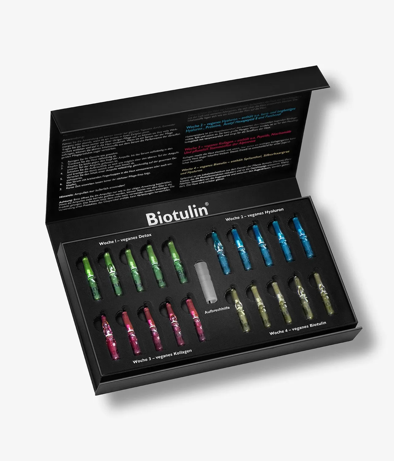 BIOTULIN Facelift Vegane Ampullen Gesichtsserum Kur