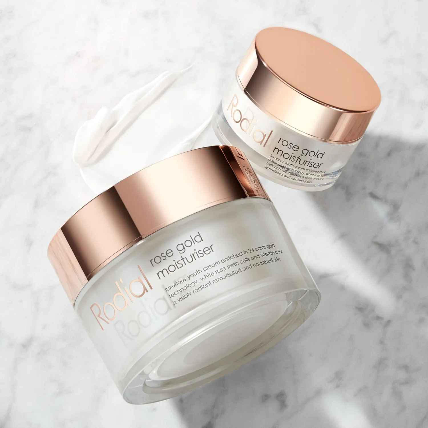 Rodial Rose Gold Moisturiser Creme 24 Karat Gold strahlend