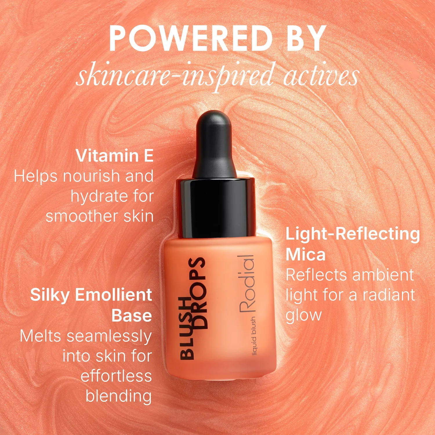 Rodial Blush Drops Apricot Sorbet flüssiges Blush Glow
