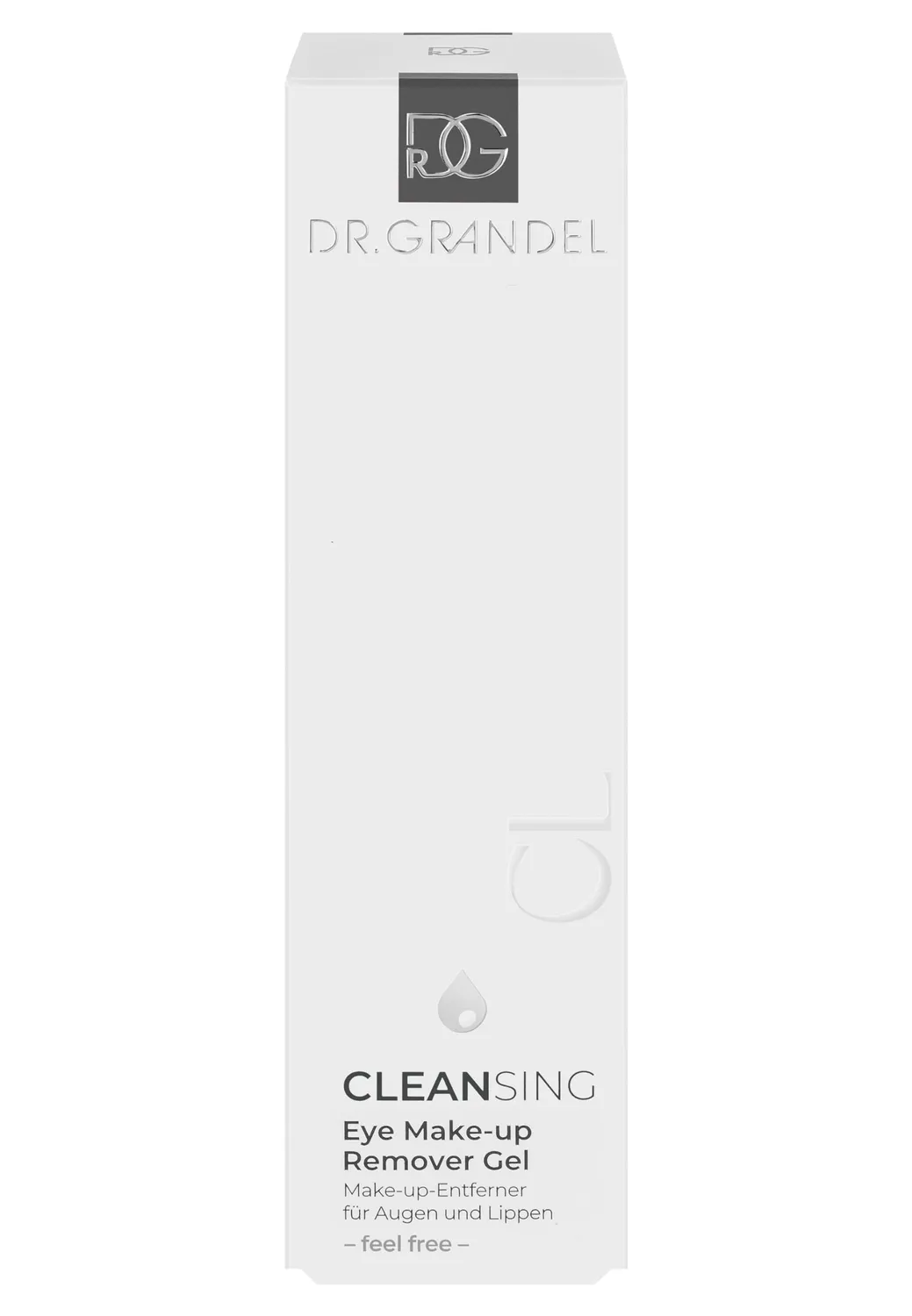DR. GRANDEL Cleansing Eye Make-up Remover Gel transparent