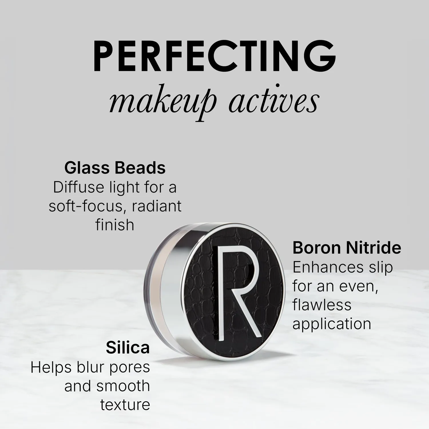 Rodial Glass Powder Mini Puder pfirsichfarben