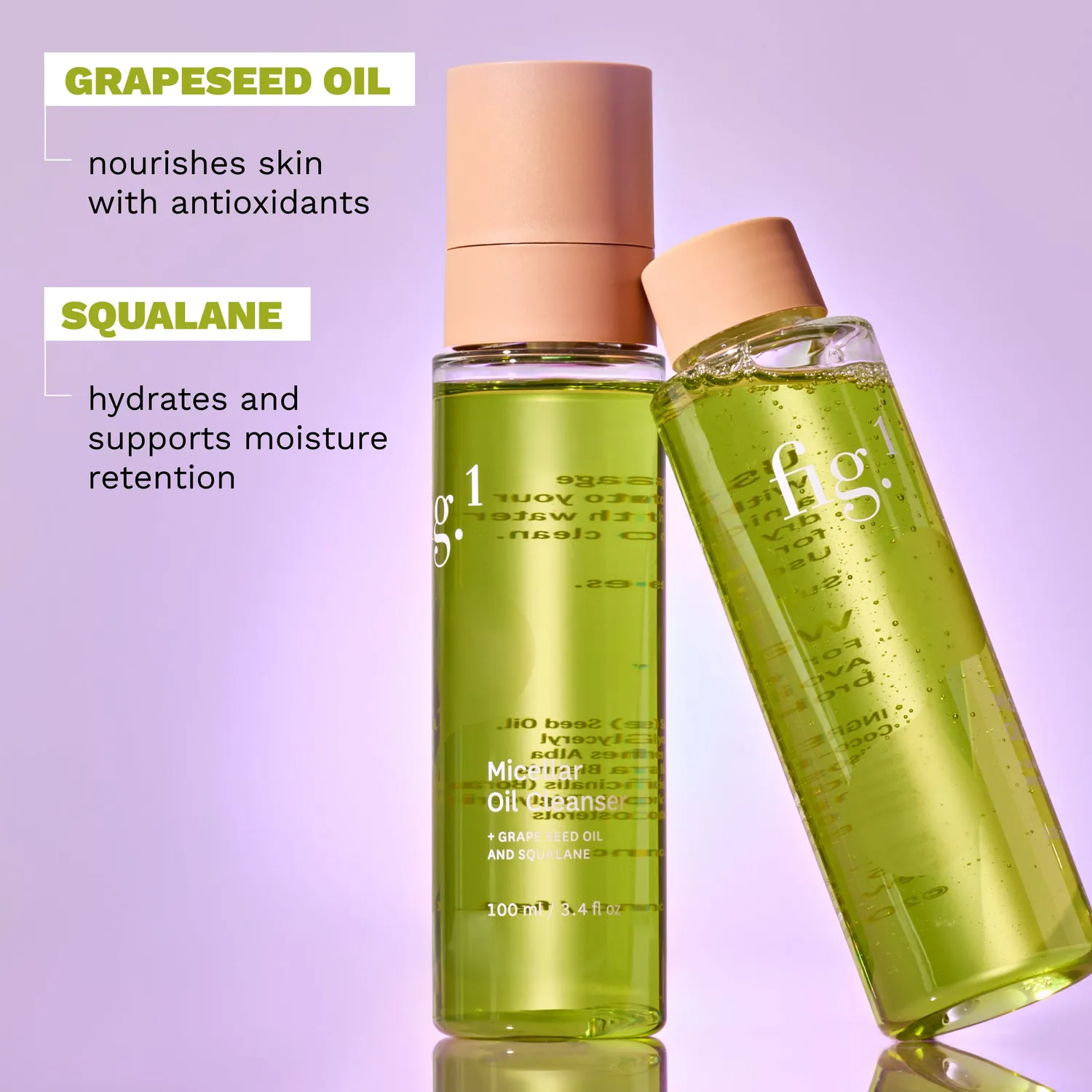 Fig.1 Beauty Micellar Oil Cleanser Reinigungsöl Starter Kit