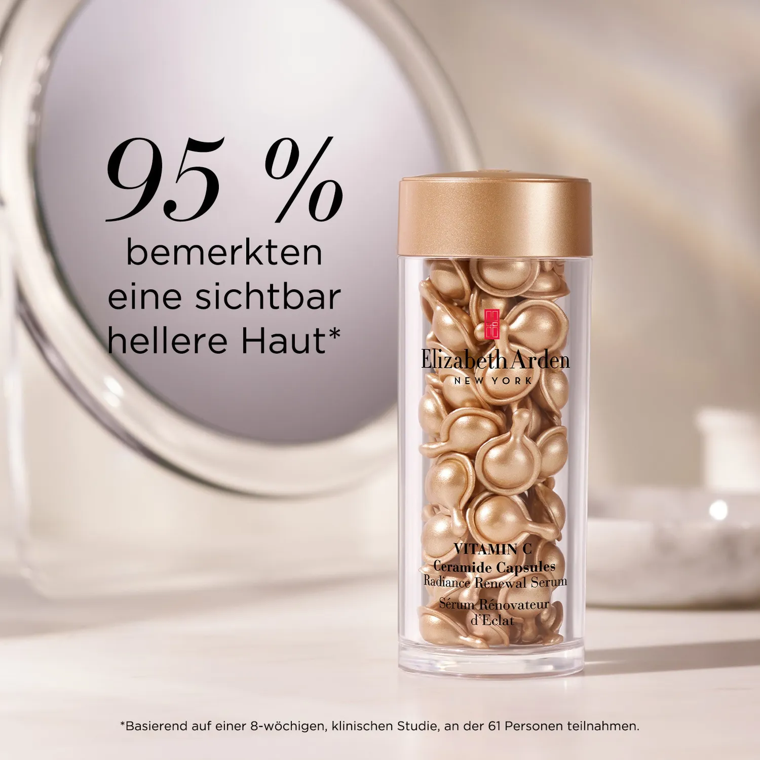Elizabeth Arden Vitamin C Ceramide Capsules Serum 30 Kapseln hell