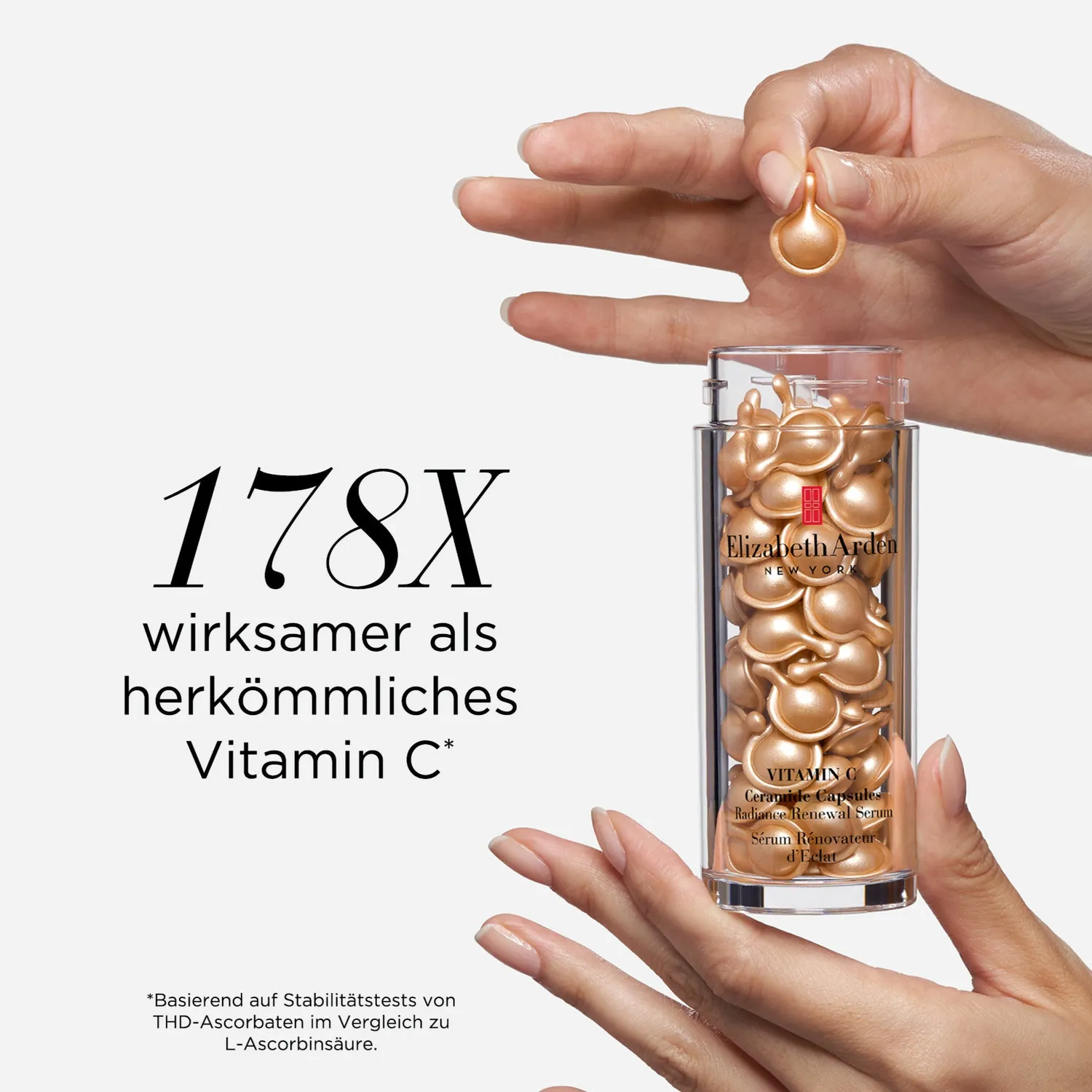 Elizabeth Arden Vitamin C Ceramide Capsules Serum 30 Kapseln hell