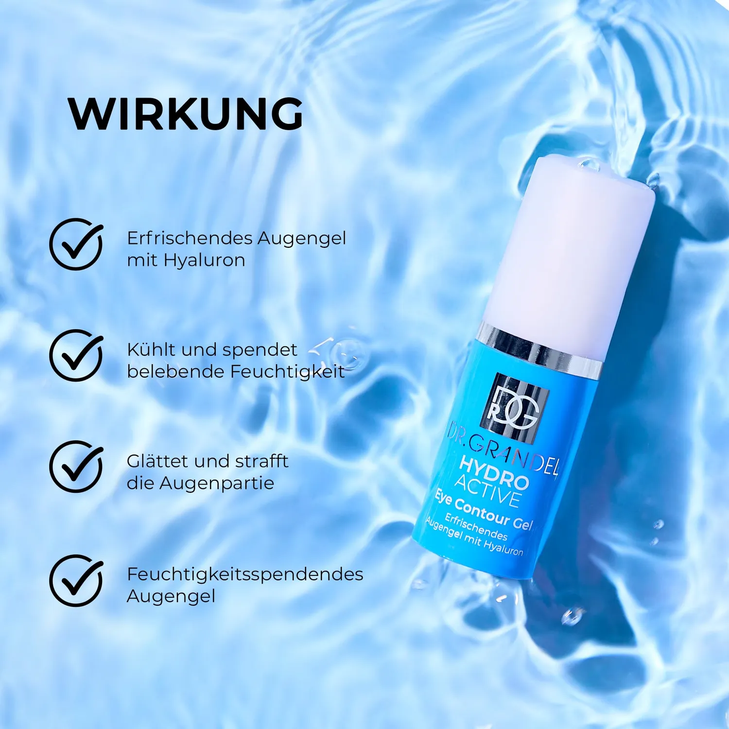 Dr. Grandel Hydro Active Eye Contour Gel 15 ml Hyaluron