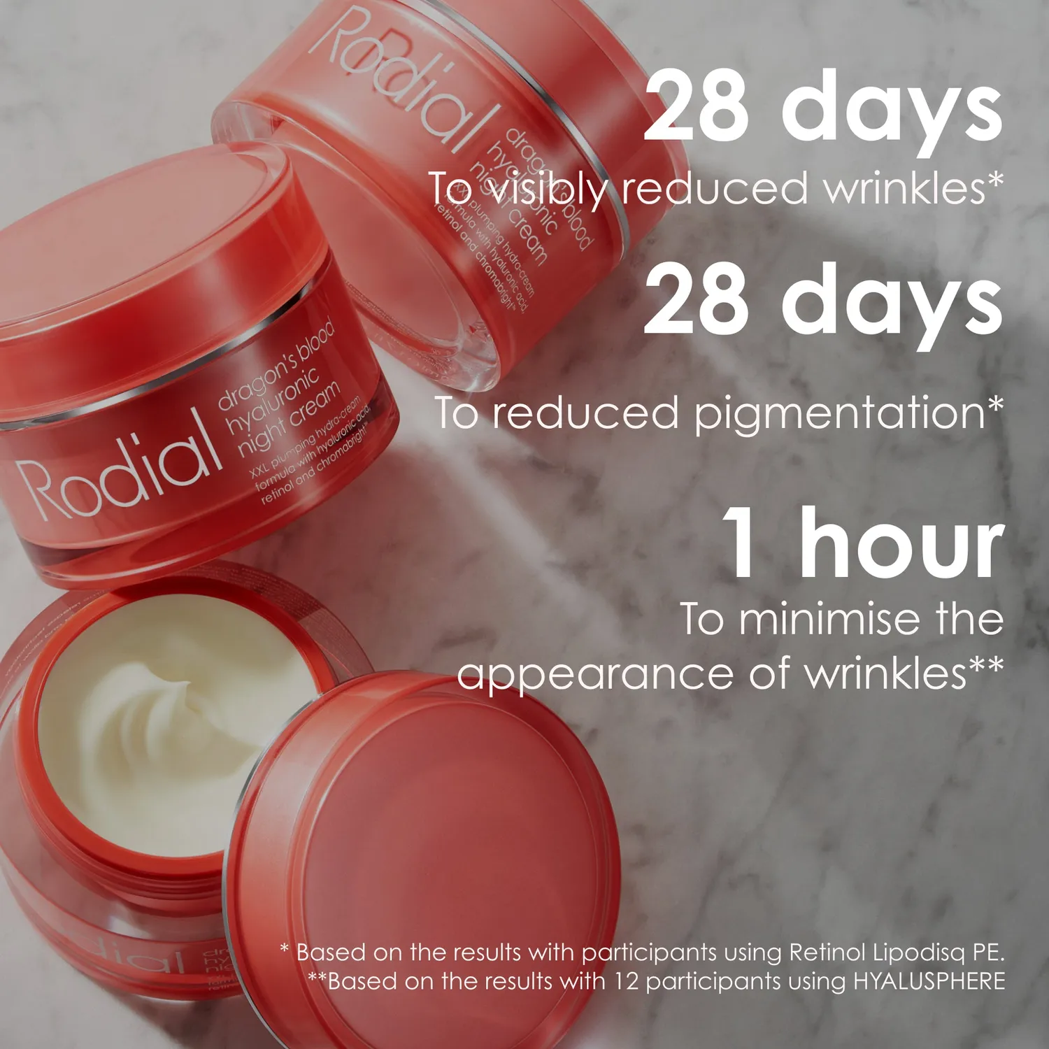 Rodial Dragon's Blood Hyaluronic Nachtcreme Retinol