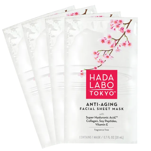 Hada Labo Tokyo Anti-Aging Tuchmaske Hyaluron Einzelmaske