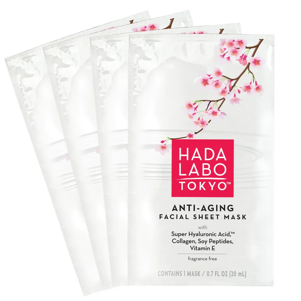 Hada Labo Tokyo Anti-Aging Tuchmaske Hyaluron Einzelmaske