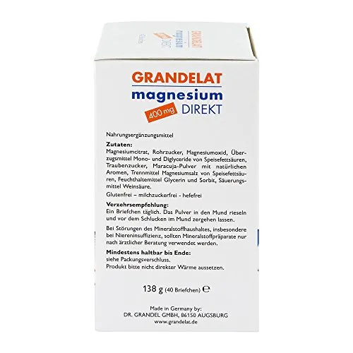 DR. GRANDEL Nutri Sensation Magnesium Direkt Pulver 40 St