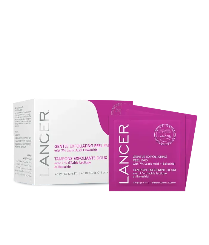 Lancer Gentle Exfoliating Peel Pads Peeling sanft