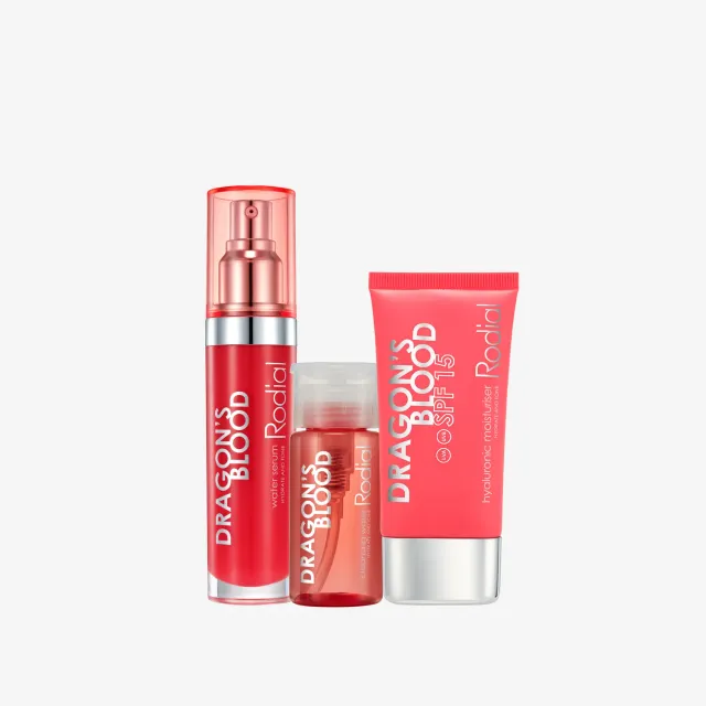 Rodial Dragon's Blood Smooth Protect Kit Pflegeset 3-teilig Glättend