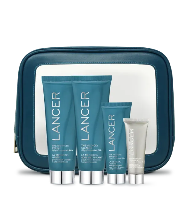 Lancer The Method Intro Kit Ölige Haut Pflegeset
