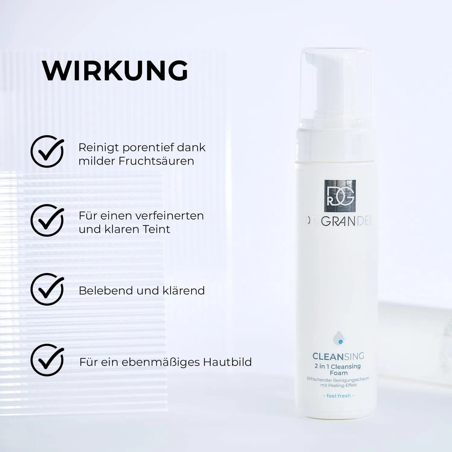 Dr. Grandel Cleansing 2 in 1 Reinigungsschaum Fruchtsäure