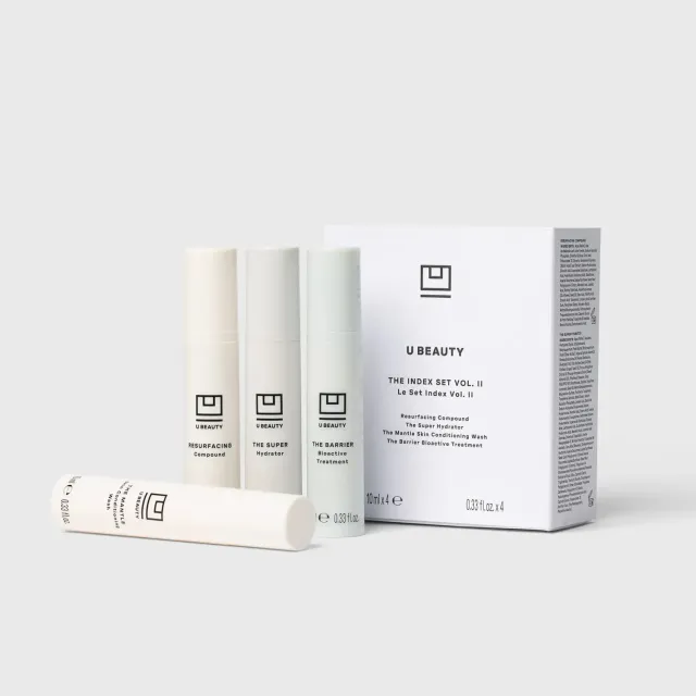 U Beauty Index Gesichtspflege Set 4x10ml feuchtigkeitsspendend